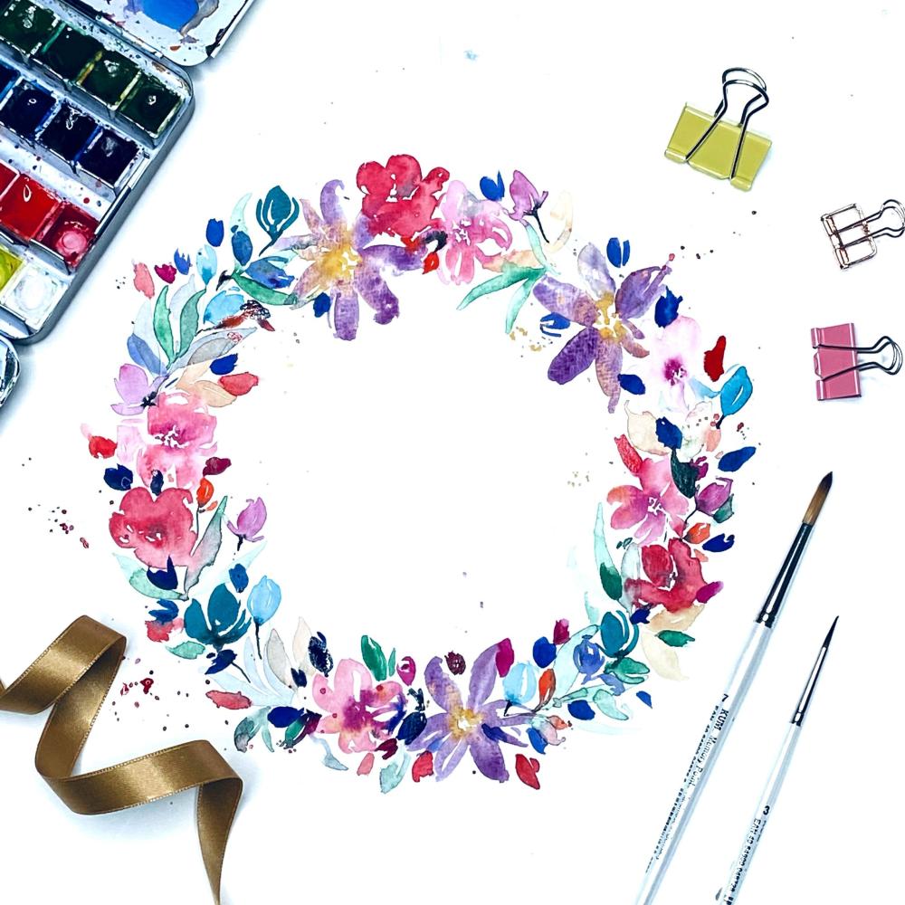 Schlichtbunt Aquarell Workshop // 19. September ab 10 Uhr