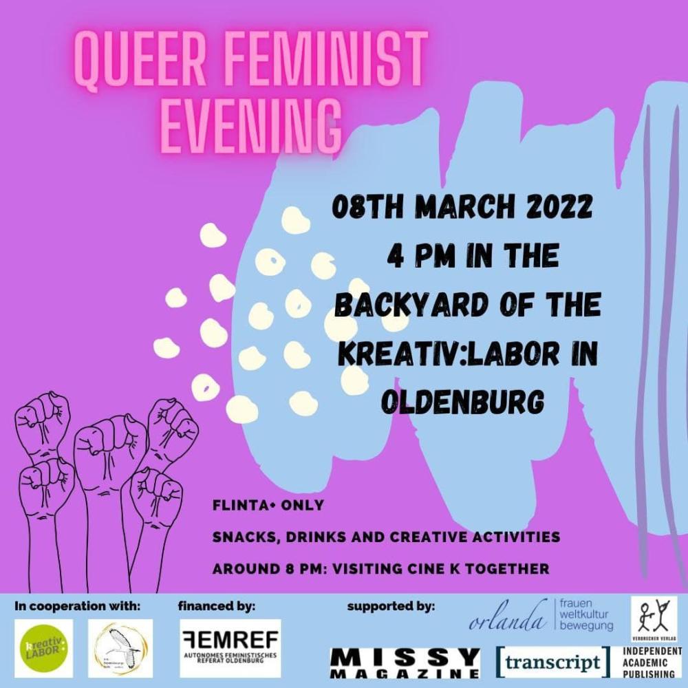 Queerfeministischer Feierabend // 8. März